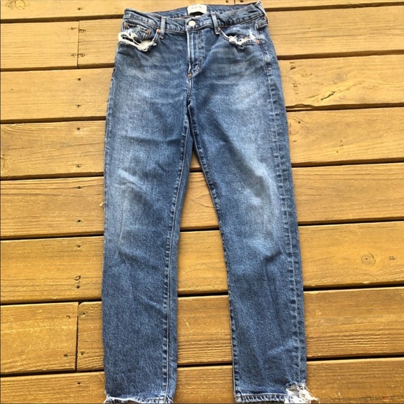 Agolde Denim - AGOLDE LA Medium to Dark Wash Jeans